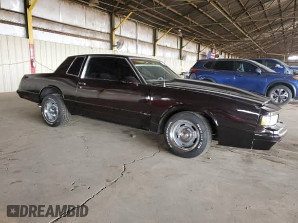 1987 Chevrolet Monte Carlo с VIN 1G1GZ11H6HR117922, выставлен на аукционе Copart как лот 45329575 с пробегом 49 753 миль миль и Чистый • Clean title. История ставок и продаж доступна на DreamBid. Изображение 4.