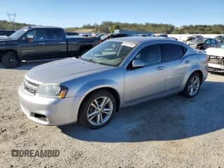 2013 Dodge Avenger SXT with VIN 1C3CDZCB5DN617569, listed as a Copart auction lot 82317445 with 107,308 mi miles and Clean title. Bid and sale history available at DreamBid. Image 1.