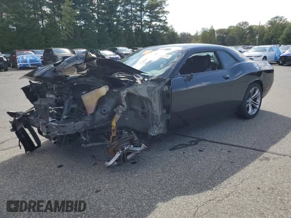 2020 Dodge Challenger R/T with VIN 2C3CDZBT9LH214423, listed as a Copart auction lot 81295275 with Not provided miles and Salvage title. Bid and sale history available at DreamBid. Image 1.