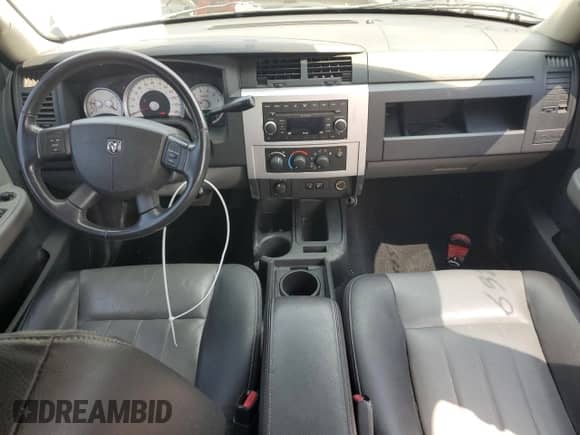2008 Dodge Dakota Laramie with VIN 1D7HW58N98S609009, listed as a Copart auction lot 63204865 with 100,366 mi miles and Clean title. Bid and sale history available at DreamBid. Image 8.