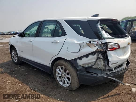 2020 Chevrolet Equinox LS with VIN 3GNAXHEV1LS564621, listed as a Copart auction lot 59954935 with 103,164 mi miles and Clean title. Bid and sale history available at DreamBid. Image 2.