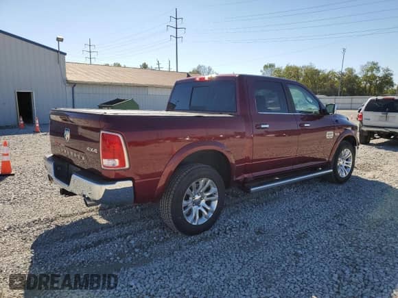 2018 Ram 1500 Longhorn z VIN 1C6RR7PT9JS203987, wystawiony jako Copart lot #85315175 z przebiegiem 53 864 mil mil oraz Szkoda całkowita • Salvage title. Historia ofert i sprzedaży dostępna na DreamBid. Obrazek 3.