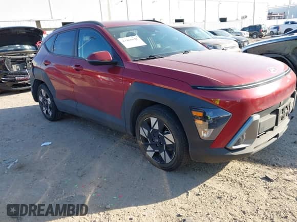 2024 Hyundai Kona SEL с VIN KM8HB3AB1RU087004, выставлен на аукционе IAAI как лот 43468096 с пробегом 21 588 миль миль и . История ставок и продаж доступна на DreamBid. Изображение 1.