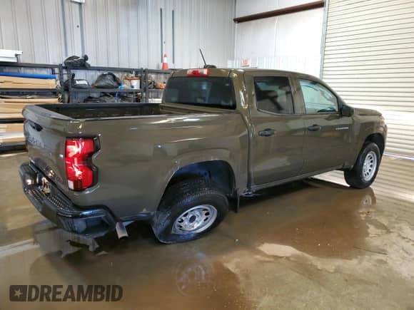 2023 Chevrolet Colorado 2WD Work Truck z VIN 1GCGSBEC7P1182517, wystawiony jako Copart lot #71043925 z przebiegiem 14 407 mil mil oraz Czysty tytuł • Clean title. Historia ofert i sprzedaży dostępna na DreamBid. Obrazek 3.