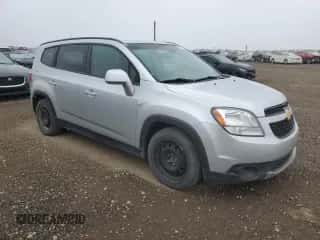 2012 Chevrolet Orlando 1LT with VIN KL77P2EM1CK550055, listed as a Copart auction lot 77021754 with 127,987 mi miles and Salvage title. Bid and sale history available at DreamBid. Image 4.