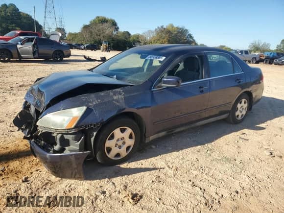 2007 Honda Accord LX with VIN 3HGCM564X7G709423, listed as a Copart auction lot 82558585 with 222,310 mi miles and Salvage title. Bid and sale history available at DreamBid. Image 1.