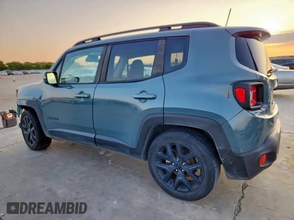 2018 Jeep Renegade Latitude with VIN ZACCJABB6JPH05525, listed as a Copart auction lot 71894825 with 56,774 mi miles and Salvage title. Bid and sale history available at DreamBid. Image 2.