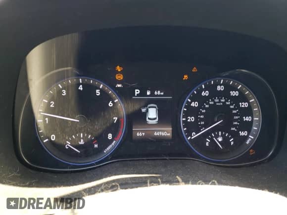 2019 Hyundai Kona SE z VIN KM8K1CAA6KU355826, wystawiony jako Copart lot #71197815 z przebiegiem 44 960 mil mil oraz Szkoda całkowita • Salvage title. Historia ofert i sprzedaży dostępna na DreamBid. Obrazek 9.