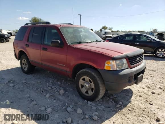 2005 Ford Explorer XLS with VIN 1FMZU72K75ZA49486, listed as a Copart auction lot 77529964 with 207,812 mi miles and Salvage title. Bid and sale history available at DreamBid. Image 4.