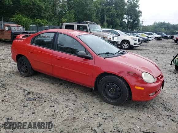 2002 Dodge Neon ES with VIN 1B3ES56C82D632823, listed as a Copart auction lot 67858834 with 78,716 mi miles and Salvage title. Bid and sale history available at DreamBid. Image 4.