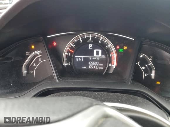 2016 Honda Civic LX z VIN 19XFC2F52GE098904, wystawiony jako Copart lot #86743075 z przebiegiem 165 600 mil mil oraz Szkoda całkowita • Salvage title. Historia ofert i sprzedaży dostępna na DreamBid. Obrazek 9.