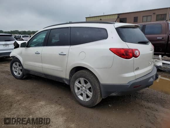 2012 Chevrolet Traverse 2LT with VIN 1GNKRJED9CJ100197, listed as a Copart auction lot 62430763 with 205,419 mi miles and Salvage title. Bid and sale history available at DreamBid. Image 2.