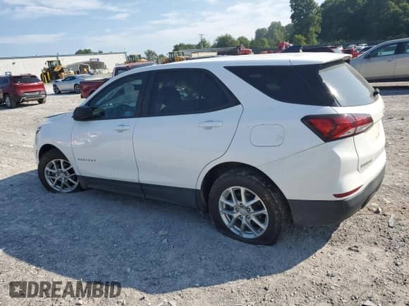 2024 Chevrolet Equinox LS z VIN 3GNAX5EG6RL294546, wystawiony jako Copart lot #63776375 z przebiegiem 48 832 mil mil oraz Szkoda całkowita • Salvage title. Historia ofert i sprzedaży dostępna na DreamBid. Obrazek 2.