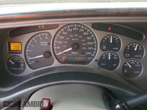 2002 GMC Sierra 1500 Denali z VIN 2GTFK69U221383430, wystawiony jako Copart lot #47127615 z przebiegiem 256 422 mil mil oraz Szkoda całkowita • Salvage title. Historia ofert i sprzedaży dostępna na DreamBid. Obrazek 9.