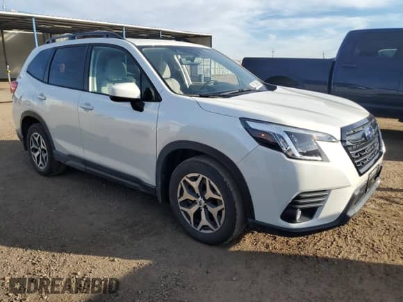 2024 Subaru Forester Premium z VIN JF2SKADC4RH456385, wystawiony jako Copart lot #81159885 z przebiegiem 25 793 mil mil oraz Szkoda całkowita • Salvage title. Historia ofert i sprzedaży dostępna na DreamBid. Obrazek 4.