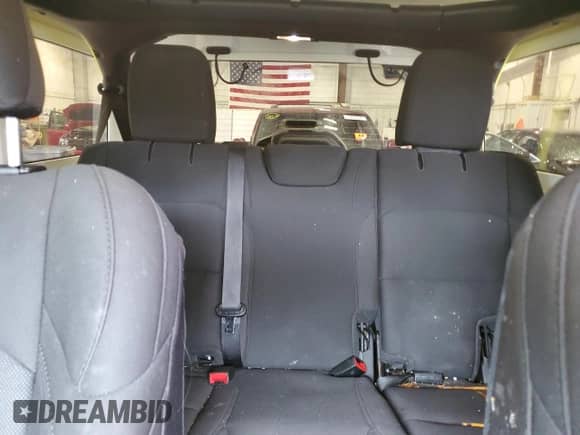 2023 Jeep Wrangler Willys with VIN 1C4HJXDG0PW653712, listed as a Copart auction lot 58603245 with 66,598 mi miles and Salvage title. Bid and sale history available at DreamBid. Image 10.