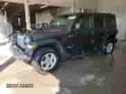 2021 Jeep Wrangler Unlimited Sport S with VIN 1C4HJXDG1MW738845, listed as a Copart auction lot 63879395 with 61,501 mi miles and Salvage title. Bid and sale history available at DreamBid. Image 1.