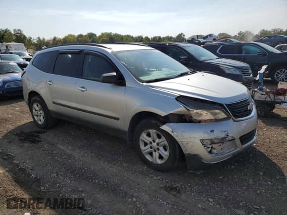 2016 Chevrolet Traverse LS z VIN 1GNKVFKD6GJ286493, wystawiony jako Copart lot #80801035 z przebiegiem Nie podano mil oraz Czysty tytuł • Clean title. Historia ofert i sprzedaży dostępna na DreamBid. Obrazek 4.