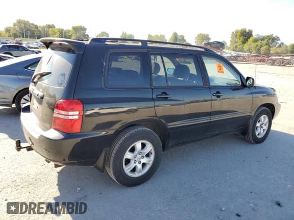2003 Toyota Highlander с VIN JTEGF21AX30109341, выставлен на аукционе Copart как лот 85894545 с пробегом 179 536 миль миль и Чистый • Clean title. История ставок и продаж доступна на DreamBid. Изображение 3.