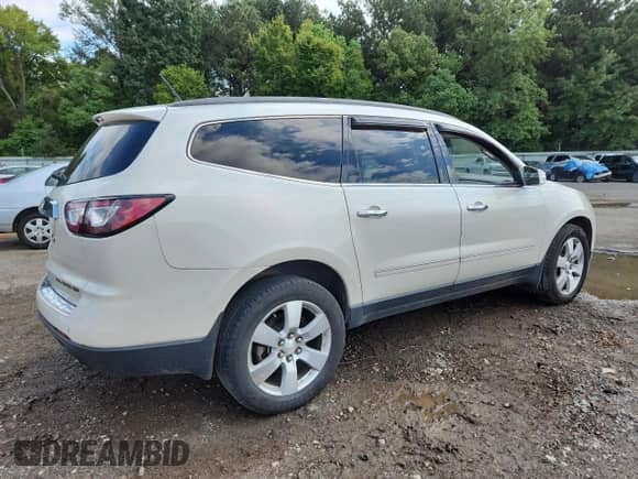 2014 Chevrolet Traverse LTZ с VIN 1GNKRJKD8EJ116138, выставлен на аукционе Copart как лот 80513365 с пробегом 249 519 миль миль и Списание • Salvage title. История ставок и продаж доступна на DreamBid. Изображение 3.