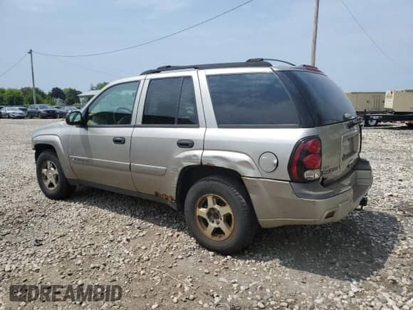 2002 Chevrolet TrailBlazer LS with VIN 1GNDT13S322185929, listed as a Copart auction lot 60020925 with 222,024 mi miles and Non repairable. Bid and sale history available at DreamBid. Image 2.