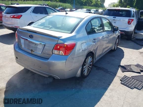 2012 Subaru Impreza Limited with VIN JF1GJAH63CH018627, listed as a IAAI auction lot 42668150 with 143,648 mi miles and . Bid and sale history available at DreamBid. Image 4.