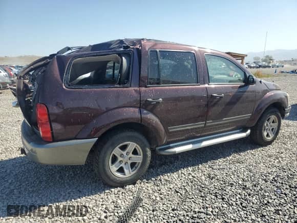 2005 Dodge Durango SLT with VIN 1D4HB48D95F605136, listed as a Copart auction lot 64284035 with 133,169 mi miles and Salvage title. Bid and sale history available at DreamBid. Image 3.