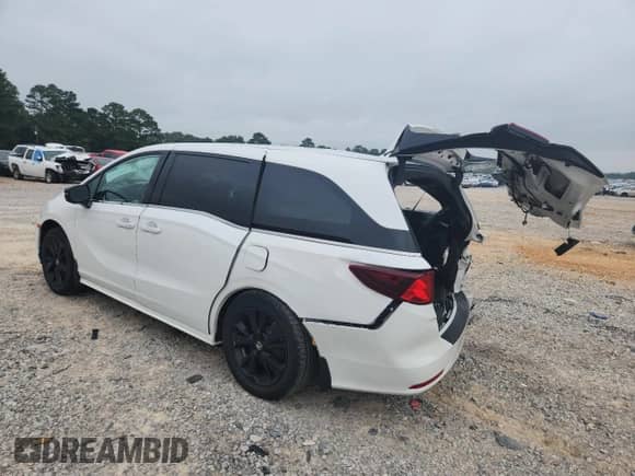 2023 Honda Odyssey Sport z VIN 5FNRL6H72PB046928, wystawiony jako Copart lot #67601505 z przebiegiem 69 513 mil mil oraz Szkoda całkowita • Salvage title. Historia ofert i sprzedaży dostępna na DreamBid. Obrazek 2.