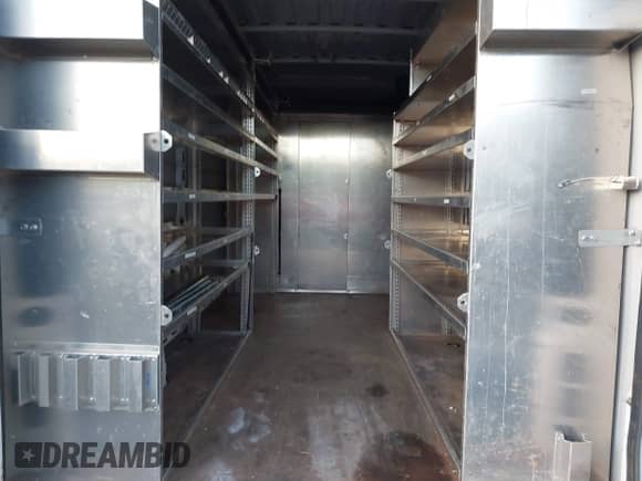 2021 Ram ProMaster Cargo with VIN 3C6LRVDG8ME554950, listed as a IAAI auction lot 40776375 with 30,354 mi miles and . Bid and sale history available at DreamBid. Image 8.