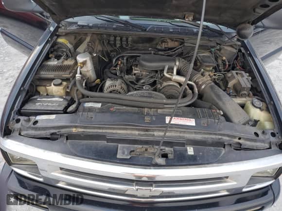 1997 Chevrolet S-10 LS z VIN 1GCCT19W3V8117999, wystawiony jako Copart lot #87708565 z przebiegiem 268 250 mil mil oraz Szkoda całkowita • Salvage title. Historia ofert i sprzedaży dostępna na DreamBid. Obrazek 11.