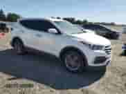 2017 Hyundai Santa Fe 2.4L with VIN 5NMZT3LB3HH034720, listed as a Copart auction lot 57000355 with 146,315 mi miles and Salvage title. Bid and sale history available at DreamBid. Image 4.