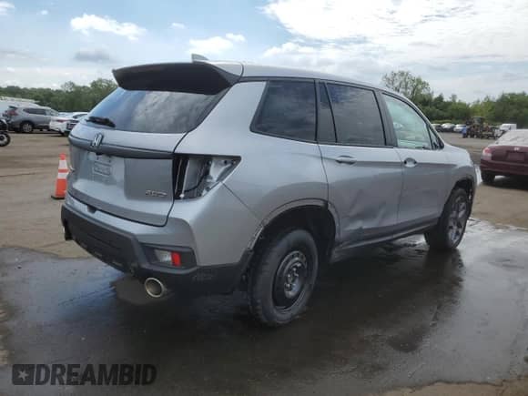 2023 Honda Passport EX-L с VIN 5FNYF8H56PB030731, выставлен на аукционе Copart как лот 69100585 с пробегом 48 630 миль миль и Списание • Salvage title. История ставок и продаж доступна на DreamBid. Изображение 3.