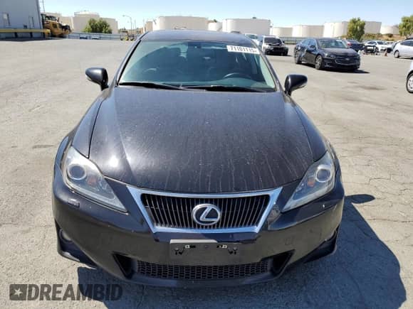 2012 Lexus IS 350 z VIN JTHBE5C25C5028533, wystawiony jako Copart lot #71101115 z przebiegiem Nie podano mil oraz Szkoda całkowita • Salvage title. Historia ofert i sprzedaży dostępna na DreamBid. Obrazek 5.