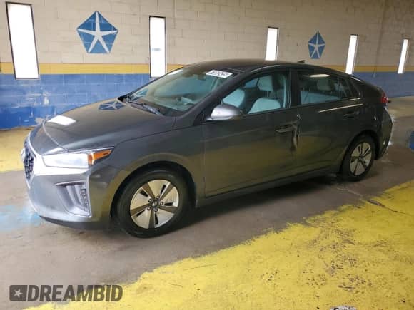 2021 Hyundai Ioniq Blue with VIN KMHC65LC4MU251712, listed as a Copart auction lot 61062435 with 148,518 mi miles and Clean title. Bid and sale history available at DreamBid. Image 1.