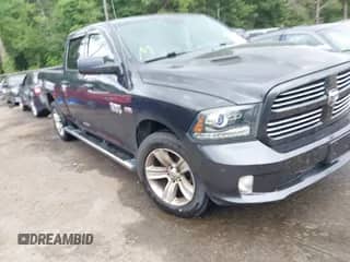 2016 Ram 1500 Sport with VIN 1C6RR7UT8GS282176, listed as a IAAI auction lot 42667604 with 154,543 mi miles and . Bid and sale history available at DreamBid. Image 1.
