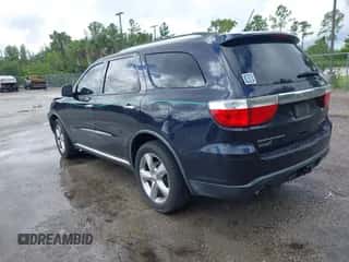 2011 Dodge Durango Citadel with VIN 1D4SD5GT5BC592431, listed as a IAAI auction lot 43409542 with 162,145 mi miles and . Bid and sale history available at DreamBid. Image 3.