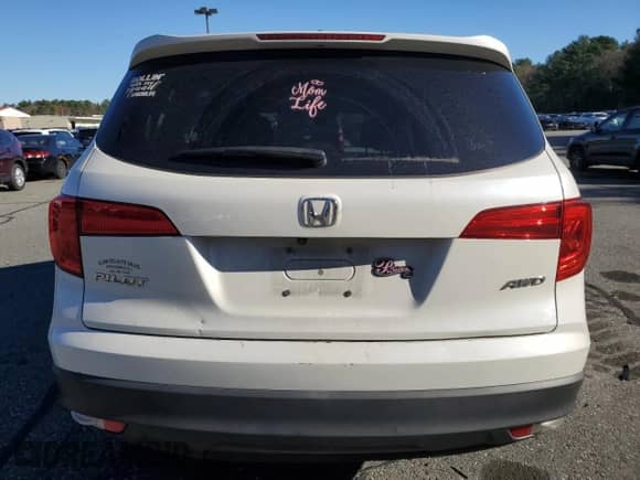 2017 Honda Pilot EX with VIN 5FNYF6H41HB099288, listed as a Copart auction lot 81732074 with 211,546 mi miles and Salvage title. Bid and sale history available at DreamBid. Image 6.