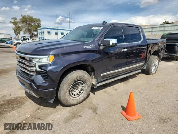 2022 Chevrolet Silverado 1500 High Country с VIN 2GCUDJED5N1513537, выставлен на аукционе Copart как лот 80431435 с пробегом 12 496 миль миль и Списание • Salvage title. История ставок и продаж доступна на DreamBid. Изображение 1.