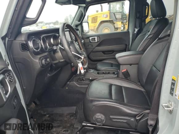 2023 Jeep Wrangler Rubicon 20th Anniversary with VIN 1C4JJXSJ5PW686723, listed as a Copart auction lot 51116935 with 16,041 mi miles and Salvage title. Bid and sale history available at DreamBid. Image 7.