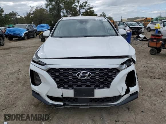 2019 Hyundai Santa Fe SE z VIN 5NMS2CAD5KH114018, wystawiony jako Copart lot #85930475 z przebiegiem 79 748 mil mil oraz Szkoda całkowita • Salvage title. Historia ofert i sprzedaży dostępna na DreamBid. Obrazek 5.