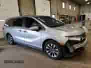 2022 Honda Odyssey EX-L z VIN 5FNRL6H75NB037394, wystawiony jako Copart lot #71024305 z przebiegiem 77 413 mil mil oraz Szkoda całkowita • Salvage title. Historia ofert i sprzedaży dostępna na DreamBid. Obrazek 4.