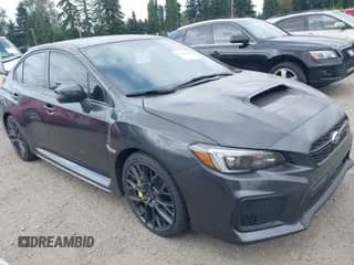 2018 Subaru WRX STI with VIN JF1VA2N60J9833621, listed as a IAAI auction lot 43205384 with 67,956 mi miles and . Bid and sale history available at DreamBid. Image 1.