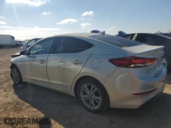2017 Hyundai Elantra Value Edition with VIN 5NPD84LFXHH117911, listed as a Copart auction lot 82142225 with 55,961 mi miles and Salvage title. Bid and sale history available at DreamBid. Image 2.