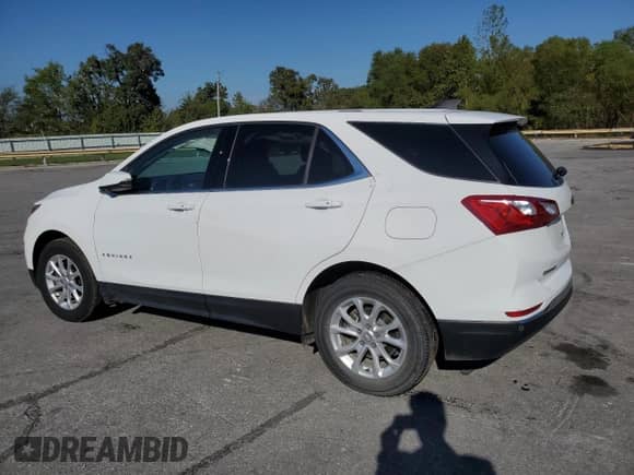 2018 Chevrolet Equinox LT with VIN 3GNAXSEV3JL103540, listed as a Copart auction lot 80370375 with 49,881 mi miles and Salvage title. Bid and sale history available at DreamBid. Image 2.