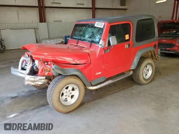 1997 Jeep Wrangler Sport с VIN 1J4FY19S3VP480377, выставлен на аукционе Copart как лот 84878765 с пробегом Не указан миль и Списание • Salvage title. История ставок и продаж доступна на DreamBid. Изображение 1.