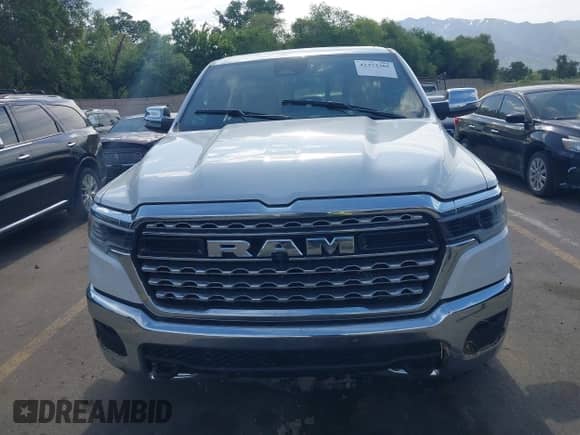 2025 Ram 1500 Limited with VIN 1C6SRFHP7SN669494, listed as a IAAI auction lot 42373305 with Not provided miles and . Bid and sale history available at DreamBid. Image 12.