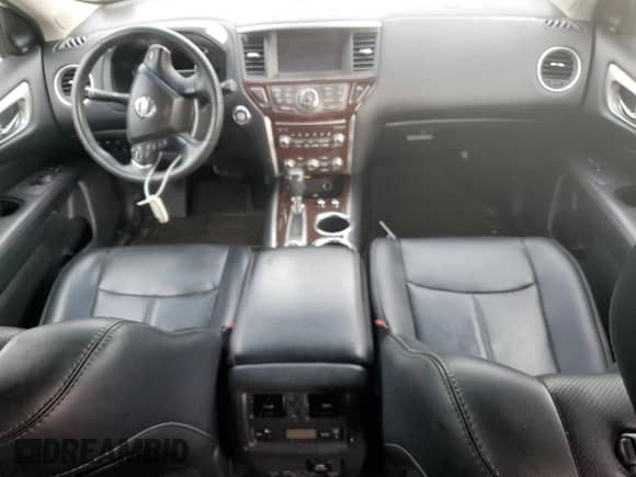 2016 Nissan Pathfinder SV with VIN 5N1AR2MM4GC631552, listed as a Copart auction lot 80505675 with 113,972 mi miles and Salvage title. Bid and sale history available at DreamBid. Image 8.