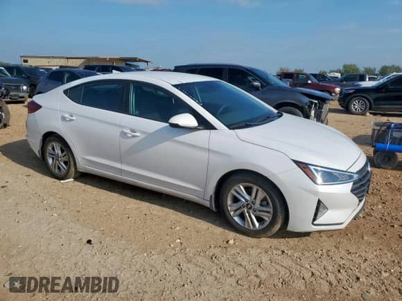 2020 Hyundai Elantra Value Edition with VIN 5NPD84LFXLH592368, listed as a Copart auction lot 70430165 with 44,003 mi miles and Clean title. Bid and sale history available at DreamBid. Image 4.