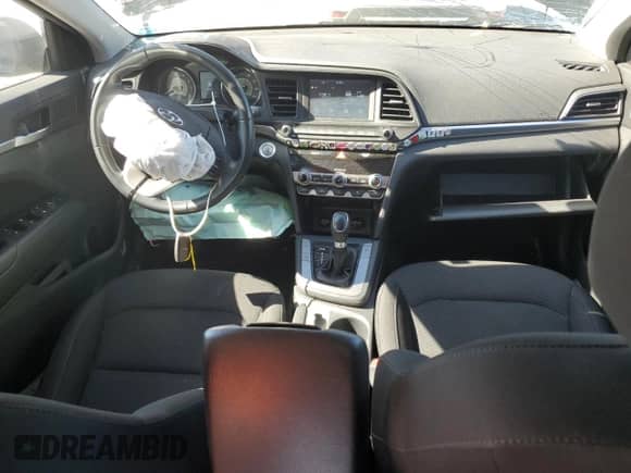 2020 Hyundai Elantra Value Edition with VIN KMHD84LFXLU955950, listed as a Copart auction lot 63858375 with 89,161 mi miles and Salvage title. Bid and sale history available at DreamBid. Image 8.