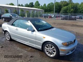 2004 BMW 3 Series 330Ci with VIN WBABW53444PL42841, listed as a IAAI auction lot 42411582 with 10,437 mi miles and . Bid and sale history available at DreamBid. Image 1.